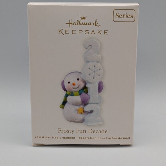 Hallmark Keepsake Frosty Fun Decade 2012, 3rd in Series, Christmas Ornament - Picture 7 of 10